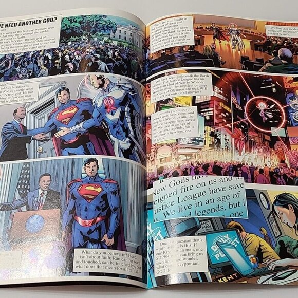 Justice League of America 2 DC Comics 2015 FN/VF Bryan Hitch Cover A JLA - Picture 8 of 16